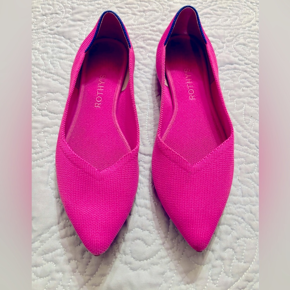 Used Rothy’s the point in Pink